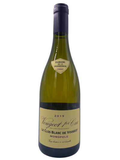 Vougeot Premier cru Le Clos blanc de Vougeot Monopole 2019 - Domaine de la Vougeraie