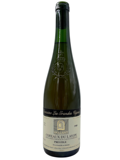 Verticale de 4 bouteilles de Coteaux du Layon prestige (1989 à 1992) - Domaine des Grandes Vignes